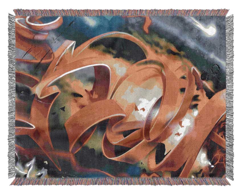 Slices Of Lines Woven Blanket