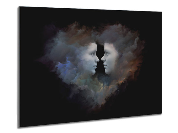 The Cloud Heart Metal Print