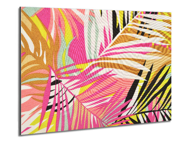 Tropical Leaves Metal Print