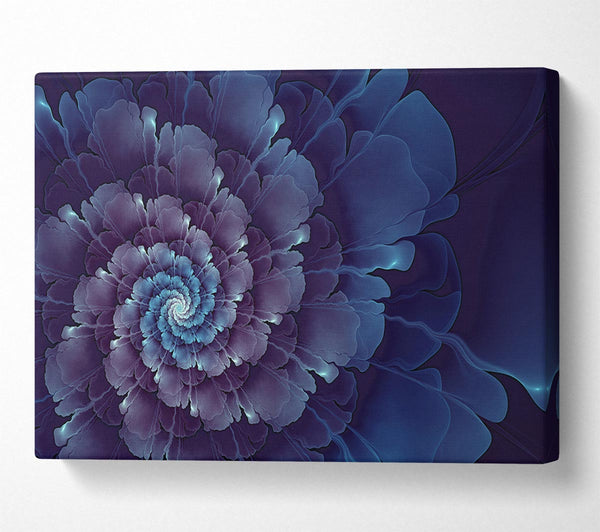  A Canvas Print of The Swirl Of Petals Canvas Art