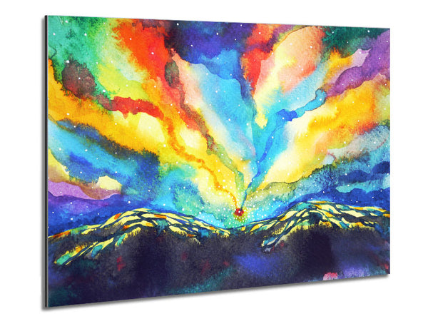 Clouds Of The Spirit World Metal Print