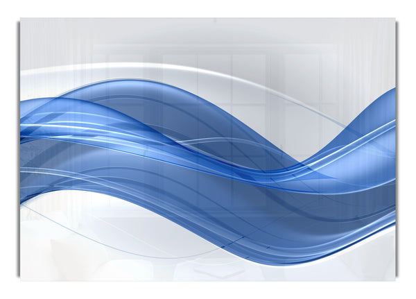 Der Fluss der blauen Gelassenheit