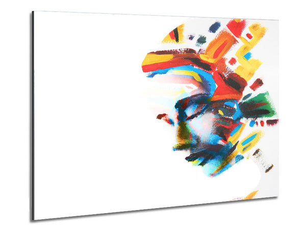 Cyborg Envy Metal Print