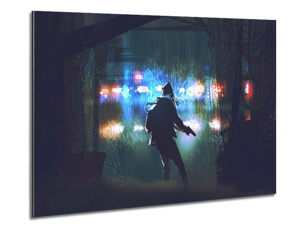 Out To Fight Justice Metal Print