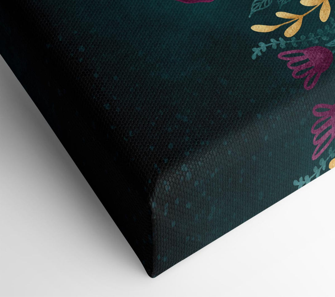  A Canvas Print of The Happy Unicorn Canvas Wall Art
