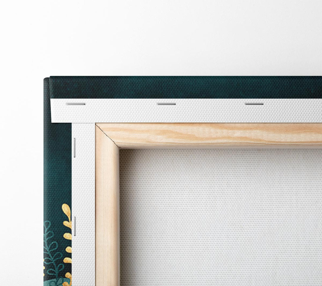  A Canvas Print of The Happy Unicorn Canvas Wall Art
