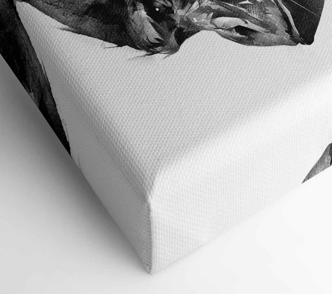  A Canvas Print of Washed Out Gorilla Canvas Art