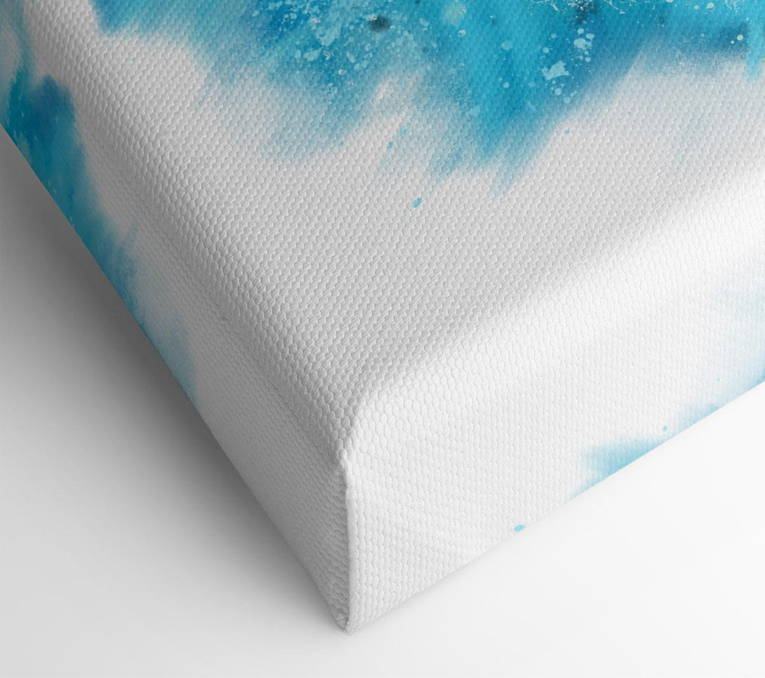  A Canvas Print of The Sea Turtle Watercolour Canvas Wall Art