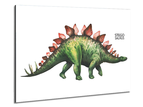 Stegosaurus Metal Print
