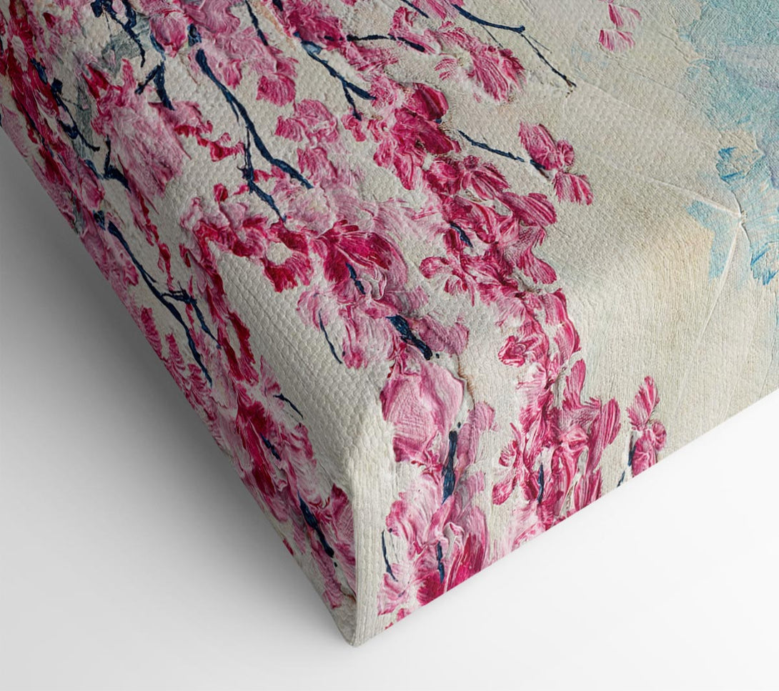  A Canvas Print of Walk Through Paris Blossom Canvas Wall Art