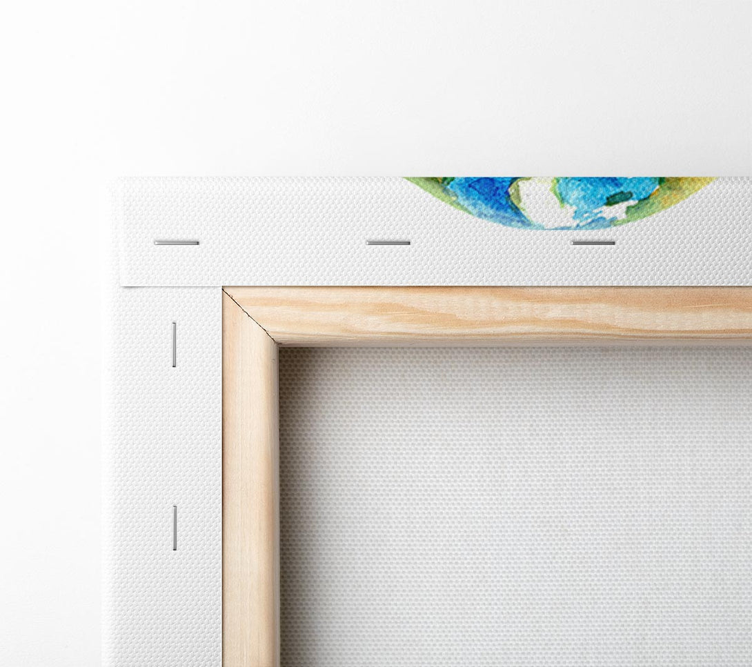  A Canvas Print of Our Planet Canvas Print