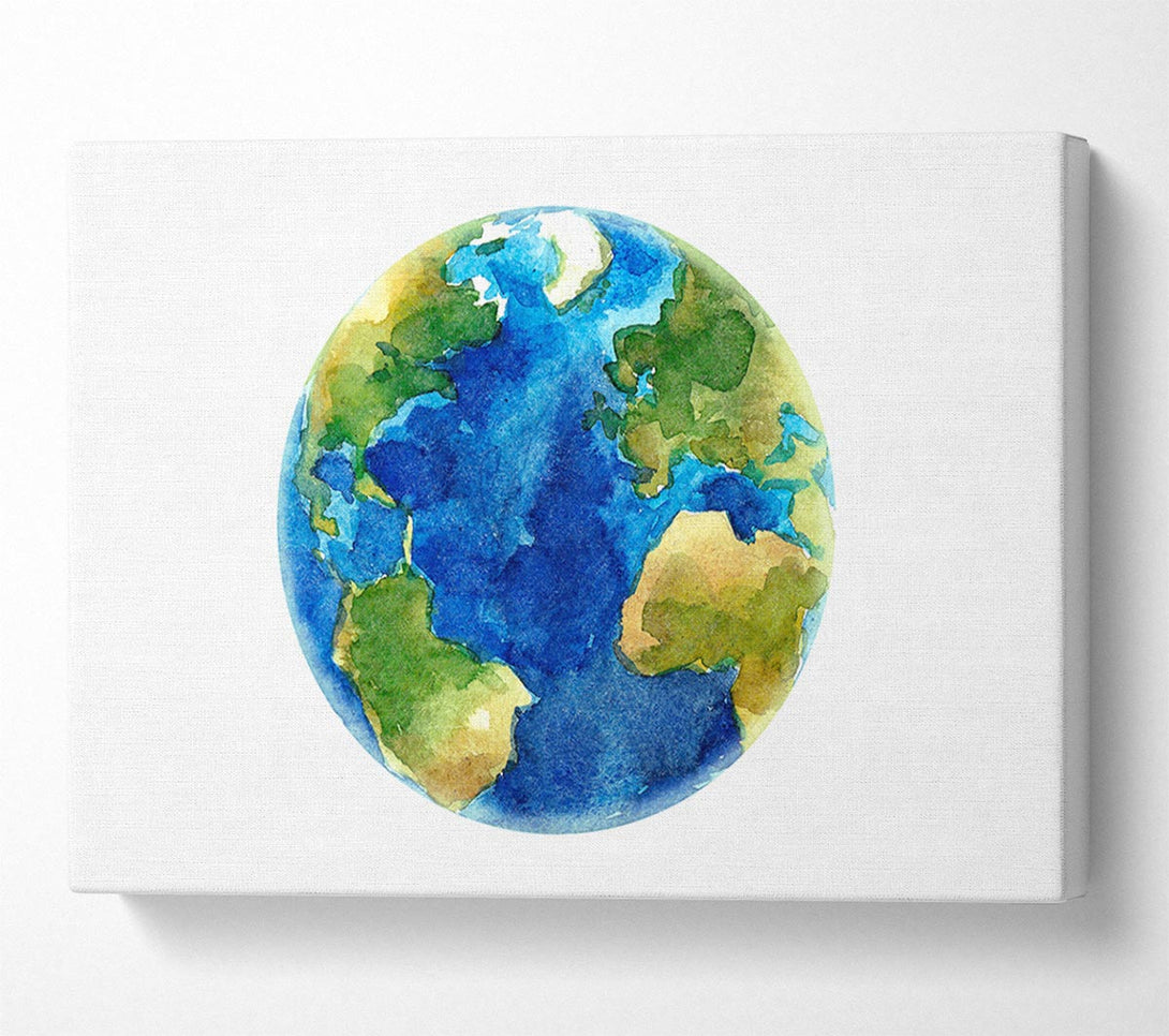  A Canvas Print of Our Planet Canvas Print
