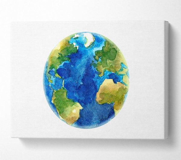  A Canvas Print of Our Planet Canvas Print