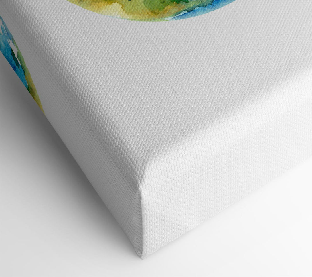  A Canvas Print of Our Planet Canvas Print