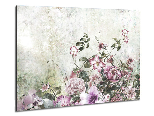 Pink Blossom Wild Metal Print