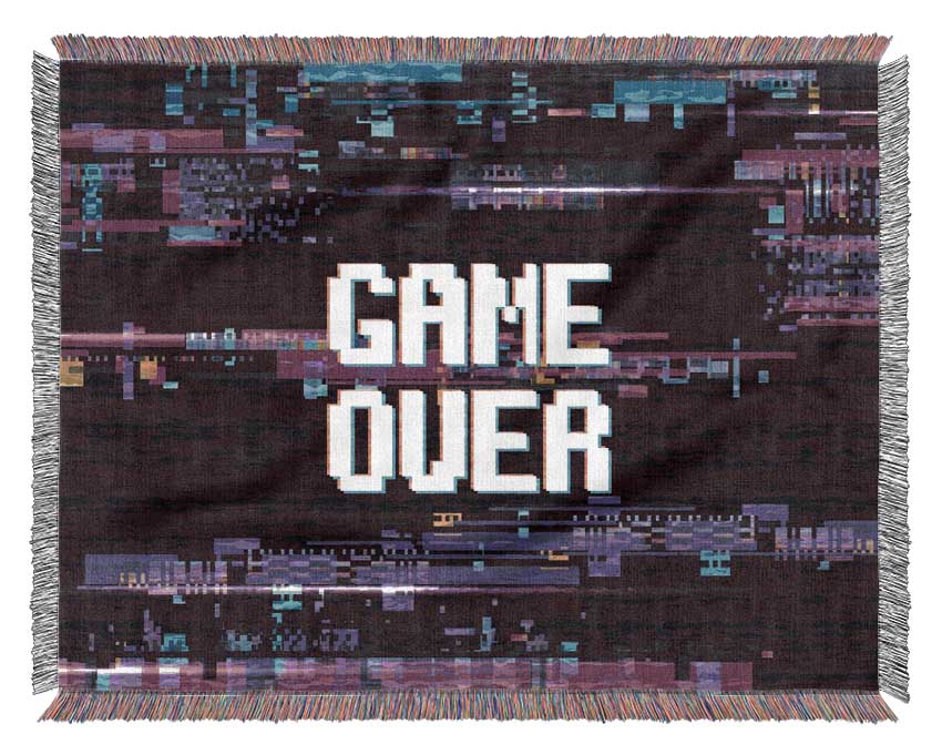 Game Over Woven Blanket