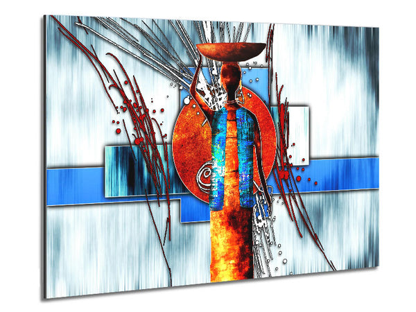 African Offering Metal Print