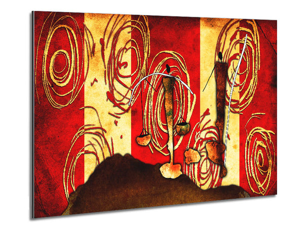 Circles Of Offerings Metal Print