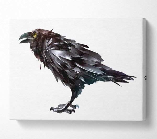  A Canvas Print of The Black Crow Canvas Print