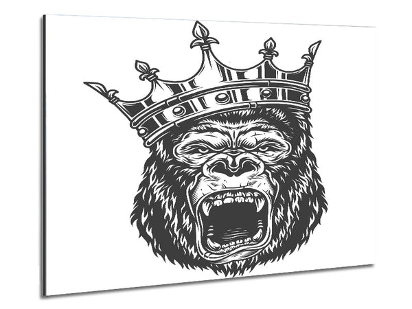 King Kong Crown Metal Print