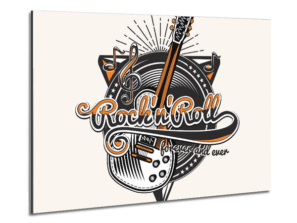 Rock N Roll Fifties Metal Print