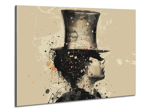 Top Hat Royalty Metal Print