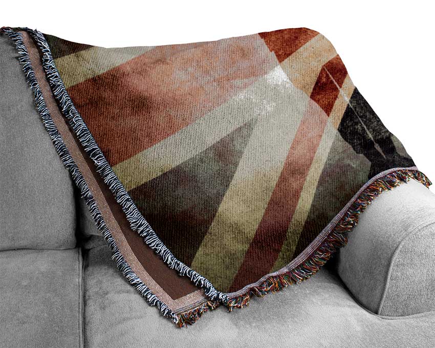 Salute The Flag Woven Blanket