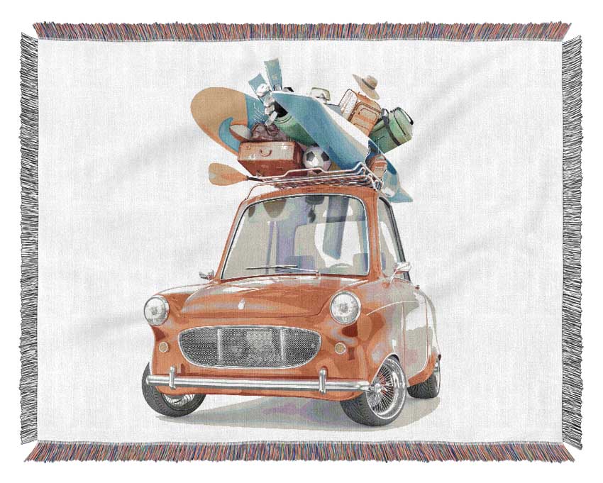 Ready To Travel Woven Blanket