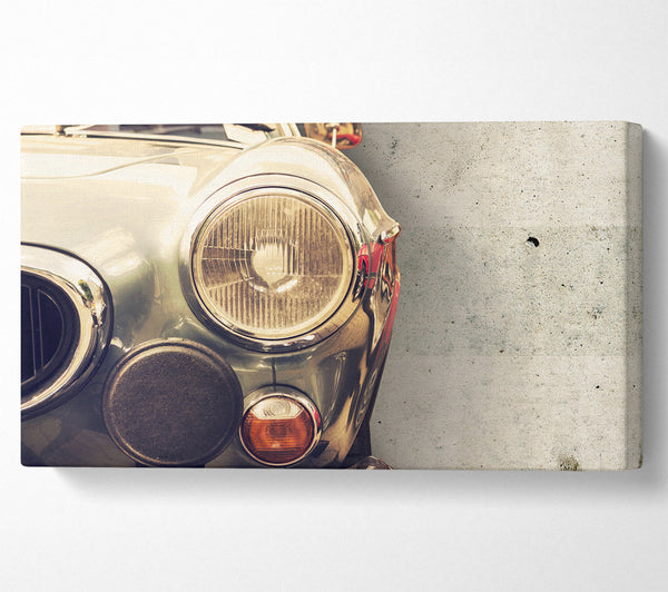 Close Up Classic Headlight