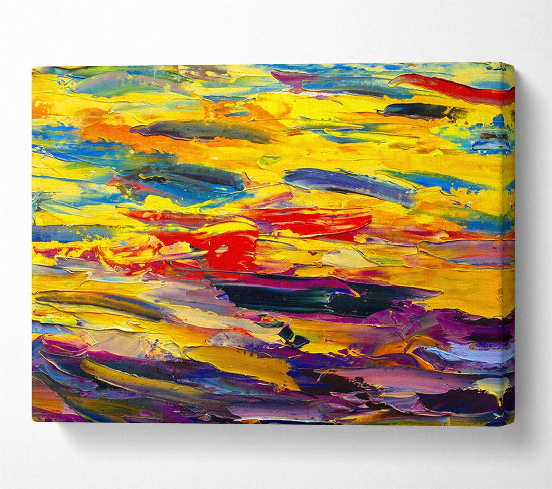  A Canvas Print of Thick Strokes Impressionism Canvas Print