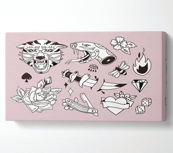Tattoo Flash Design Dagger