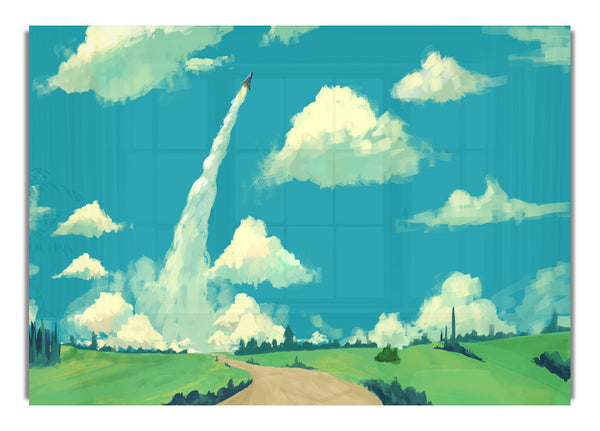 Jetting Off In The Sky