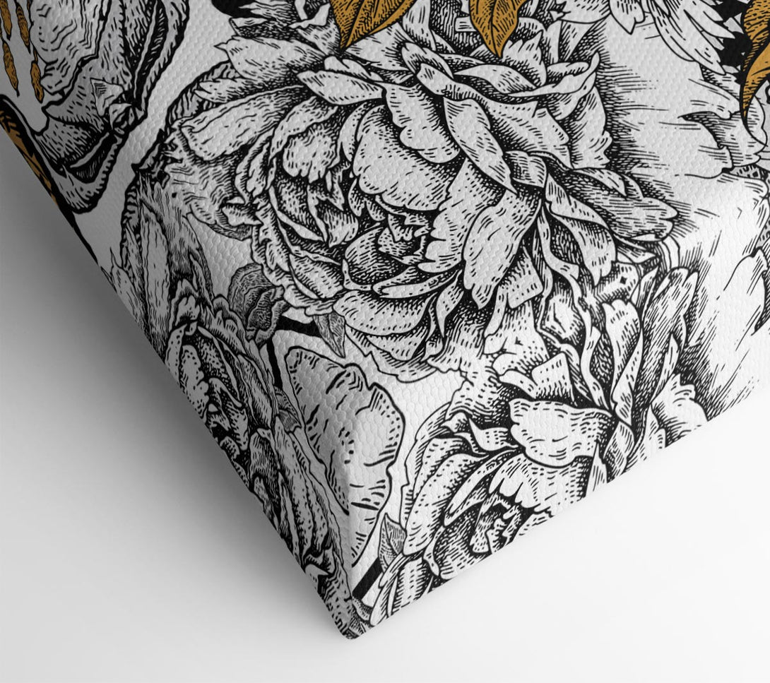  A Canvas Print of Stunning Leopard Flowers Canvas Art