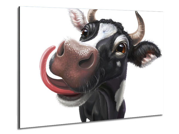 The Big Cow Lick Metal Print