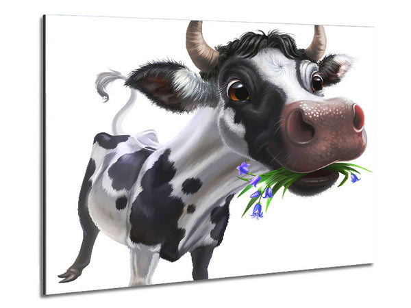 The Big Cow Munch Metal Print