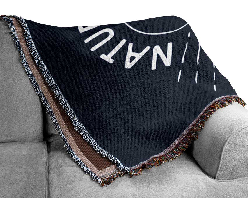 Natures Sculpture Woven Blanket