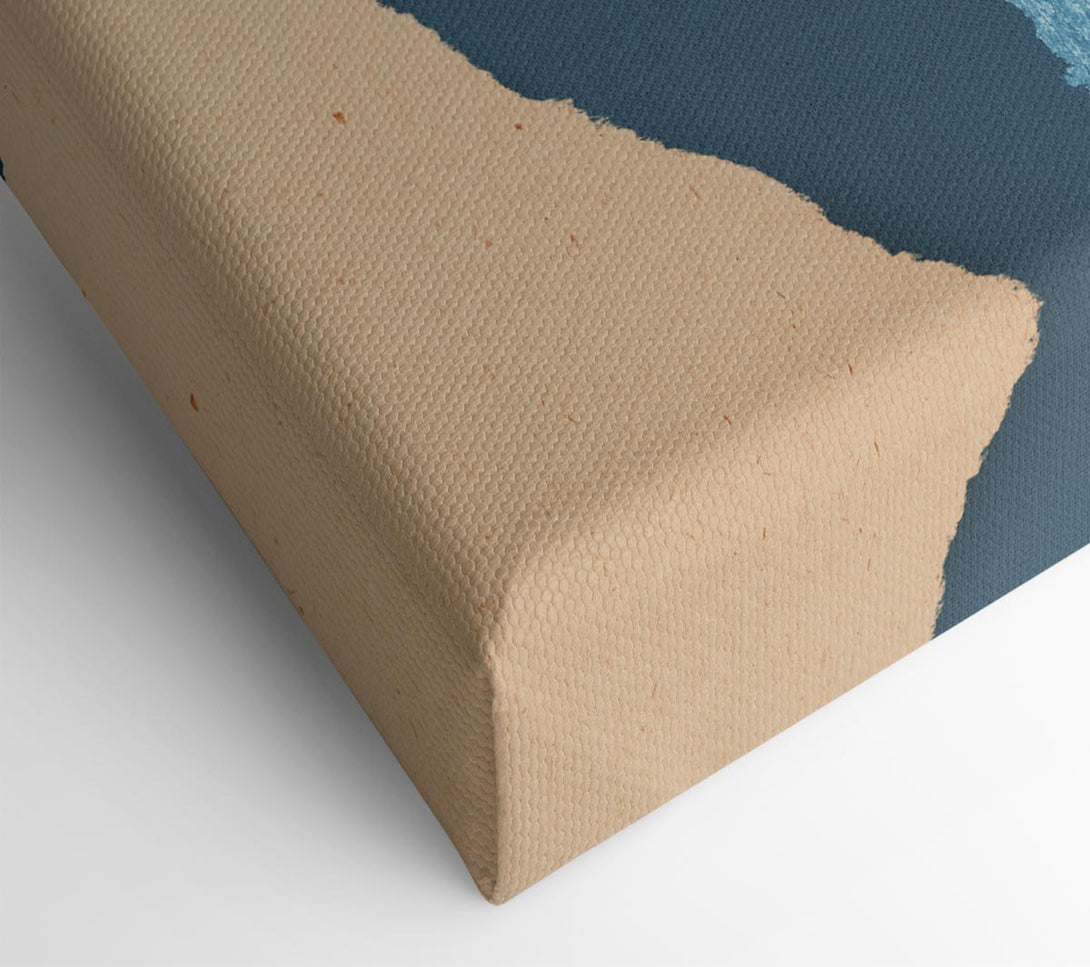  A Canvas Print of Cut Out Mountain Ocean Canvas Wall Art