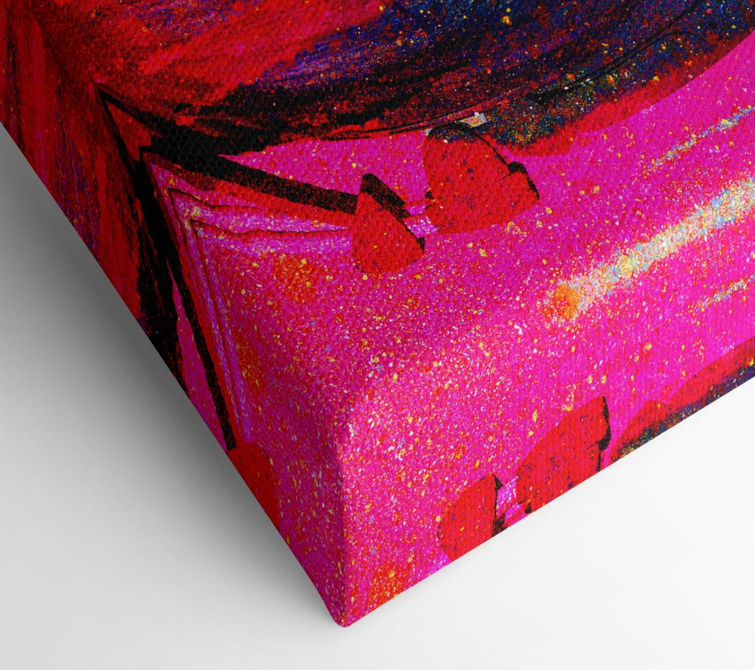  A Canvas Print of Dj Urban Woman Canvas Wall Art
