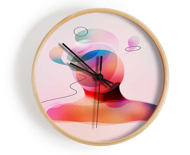 The Faces Of Every Dimension Clock - Wallart-Direct UK