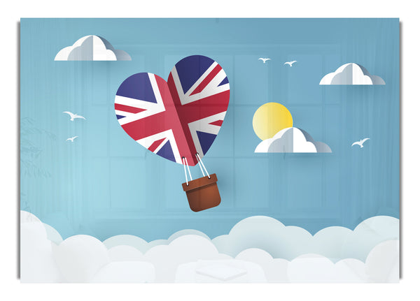 Union Jack Hot Air Balloon