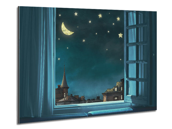 The Window To The Skies Metal Print