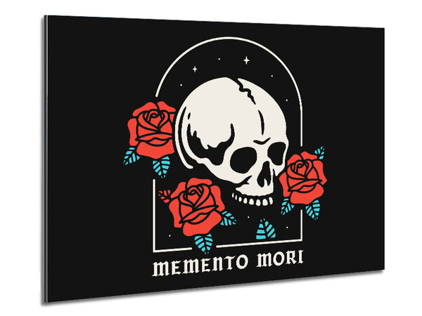 Memento Mori Metal Print