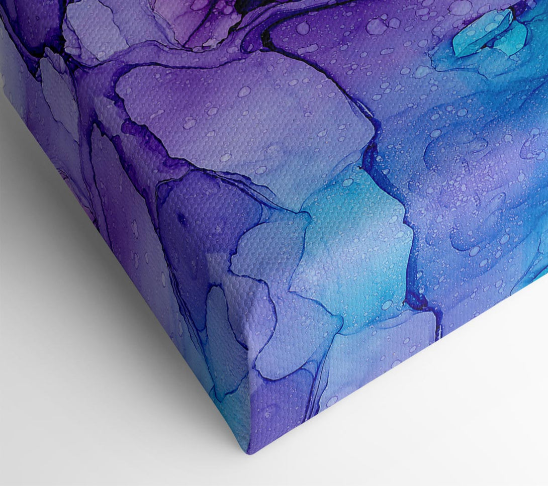  A Canvas Print of Water And Oil Submerse Canvas Print