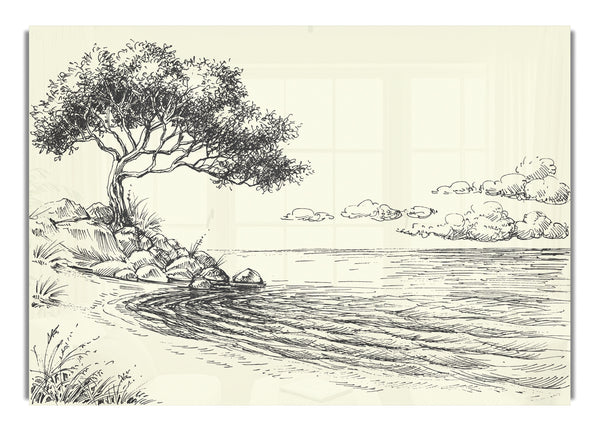 The Tree By The Lake