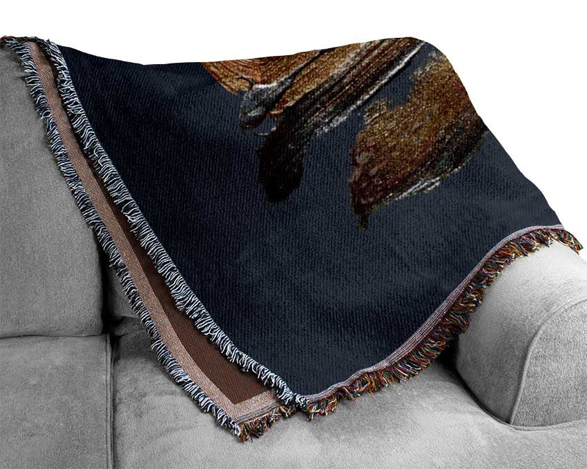 Gold Wash Woven Blanket