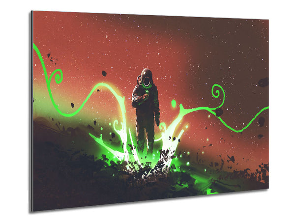 Revive The Planet Metal Print