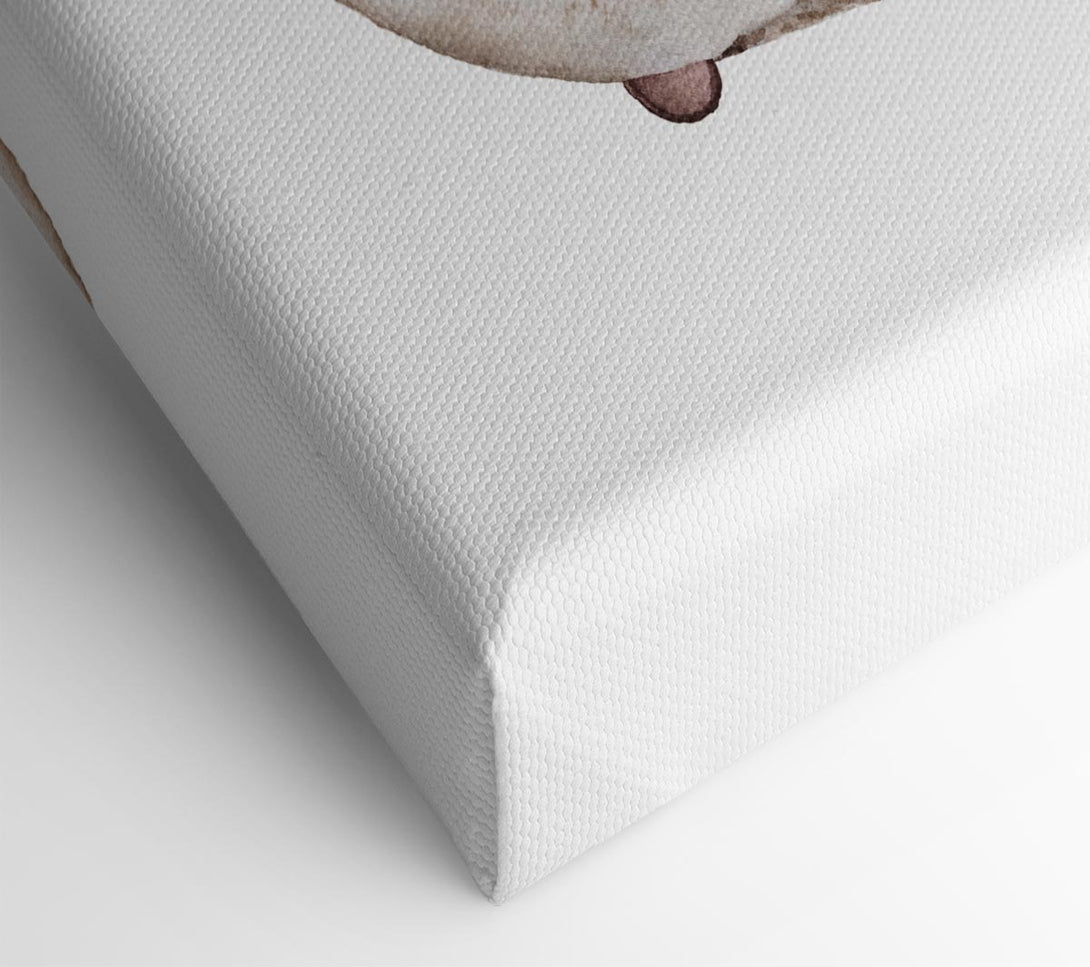  A Canvas Print of Otter Day What Canvas Wall Art