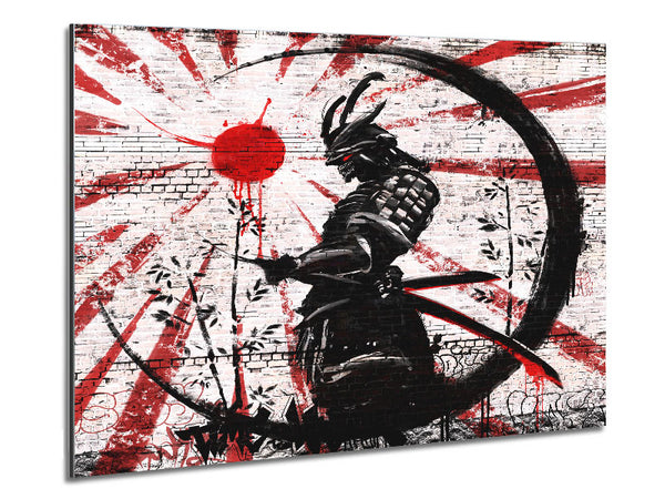 The Samurai Metal Print