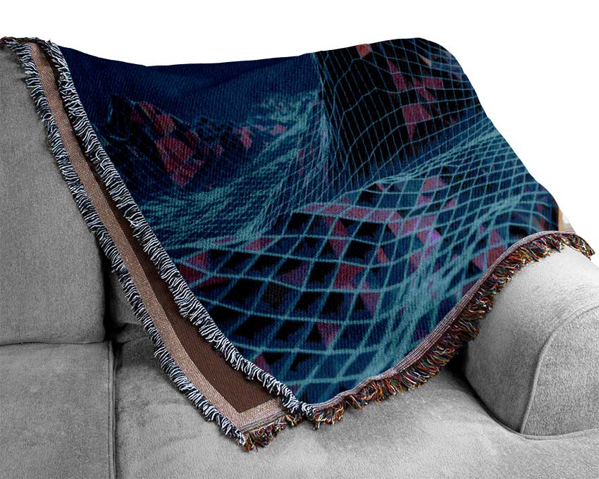 Road To The Future Woven Blanket