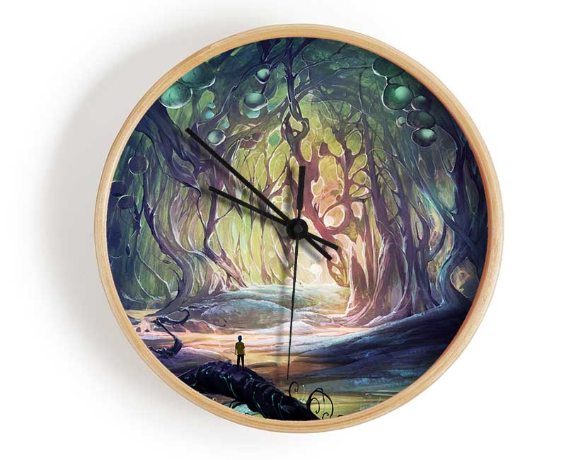 Morbid Forest Clock - Wallart-Direct UK